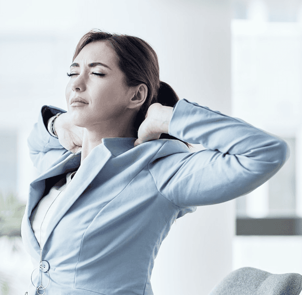 Patient experiencing post-operative pain